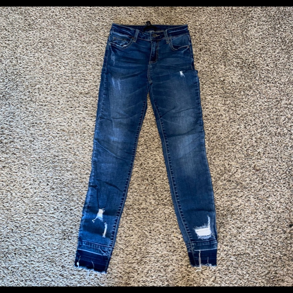 Forever 21 Ripped Jeans